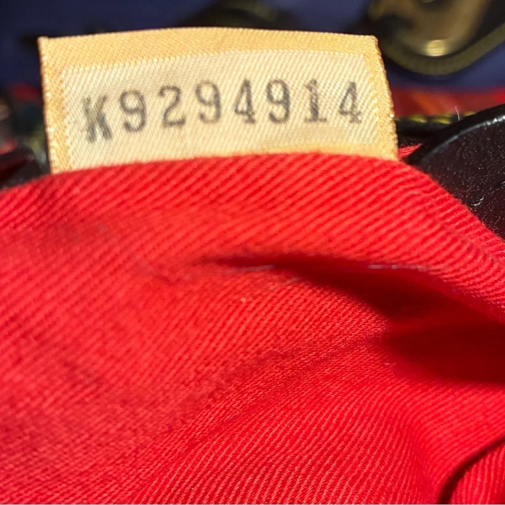 Dooney & Bourke Red and Green Plaid Satchel - Picture 8 of 8